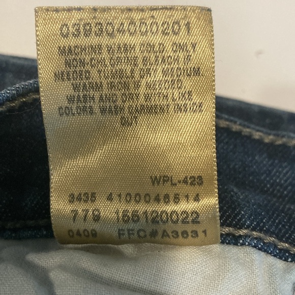 Levi's Perfectly Slimming Boot Cut 512 Jeans 10 Short Medium Cotton Blend - Picture 7 of 16